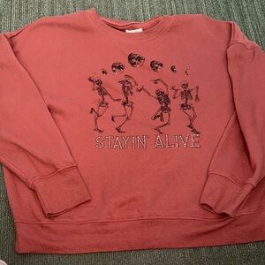Maurice’s Stayin' Alive Skeleton Sweater
